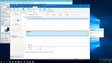 Office 2016 - Kanzleisoftware LawFirm nach Outlook 2016 Kalender und Kontakte Synchronisation 